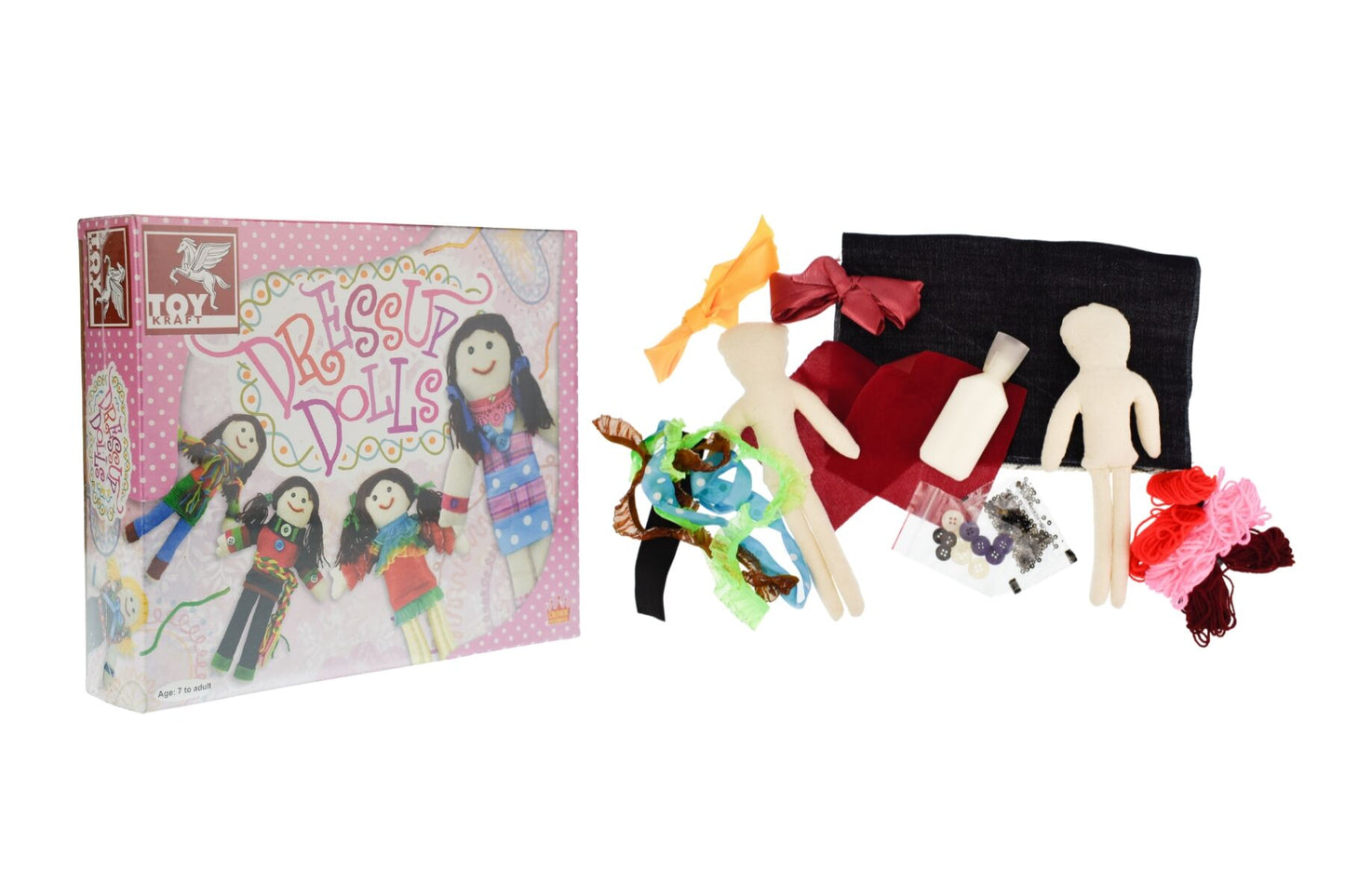 DRESS UP DOLLS CRAFT KIT