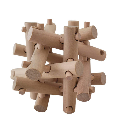 ECHIDNA WOODEN BRAINTEASER PUZZLE