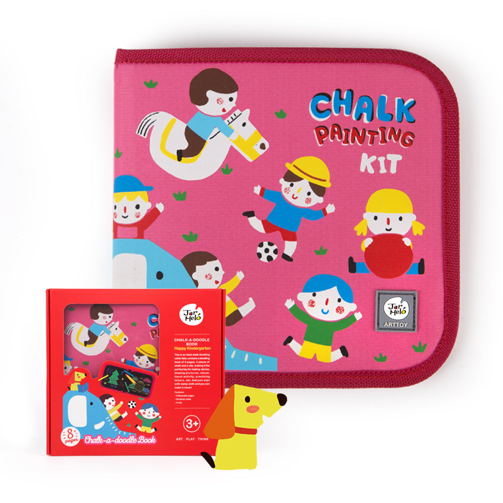 CHALK-A-DOODLE BOOK - TRAVEL CHALK DRAWING BOOKLET