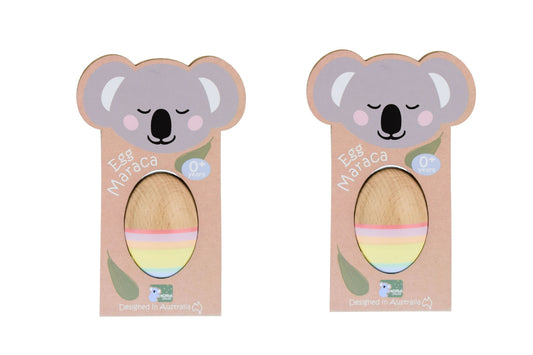 RAINBOW EGG SHAKER SET OF 2