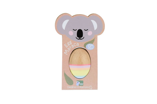 KOALA RAINBOW EGG SHAKER MARACA