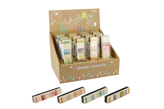 CALM & BREEZY WOODEN HARMONICA